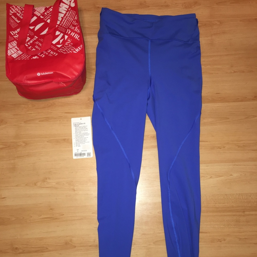Blue Lululemon Tights 25” (SOLD)